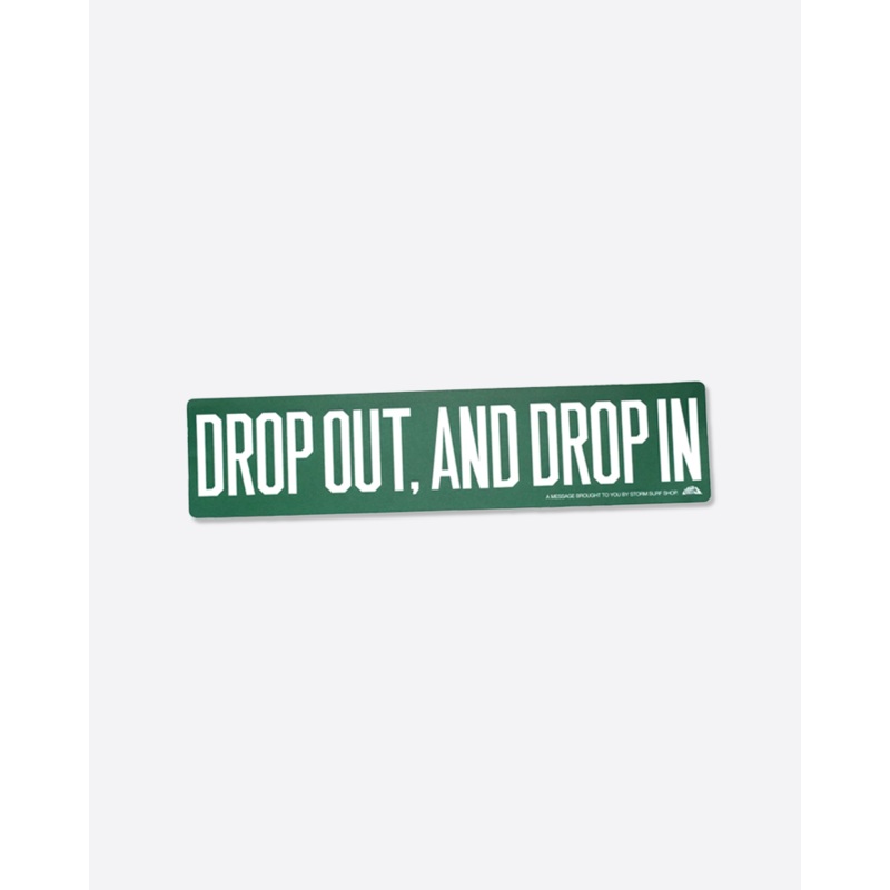 Storm Drop Out Bumper Sticker
