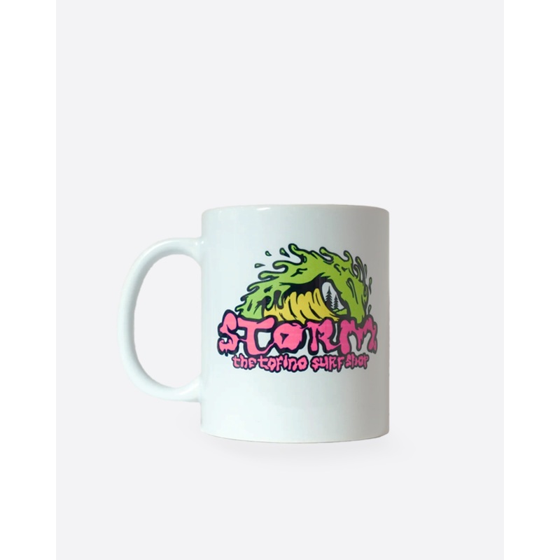 Storm Slime Wave Mug - White