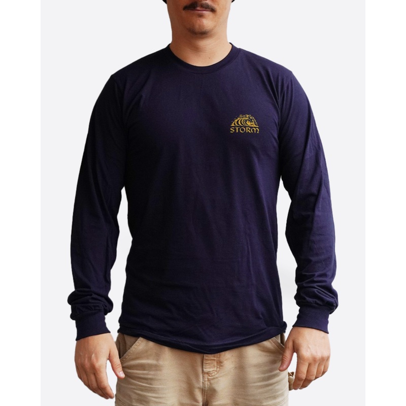 Storm Varsity Navy Long Sleeve Tee