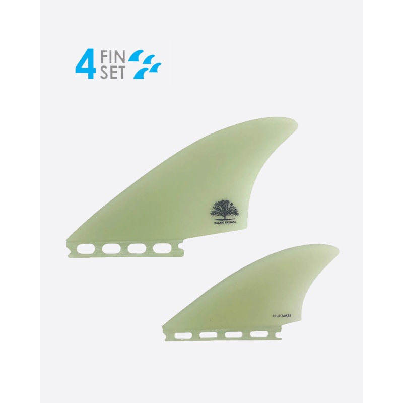 True Ames Mackie Quad Fin Set