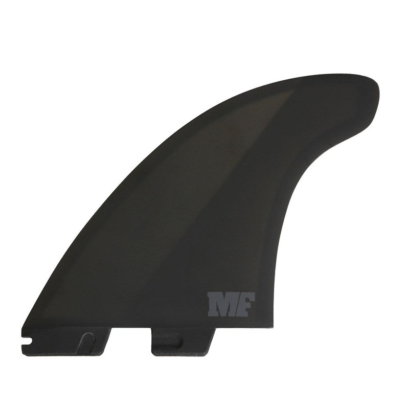 FCS II Mick Fanning Twin+1 PC Black Xlarge Fins