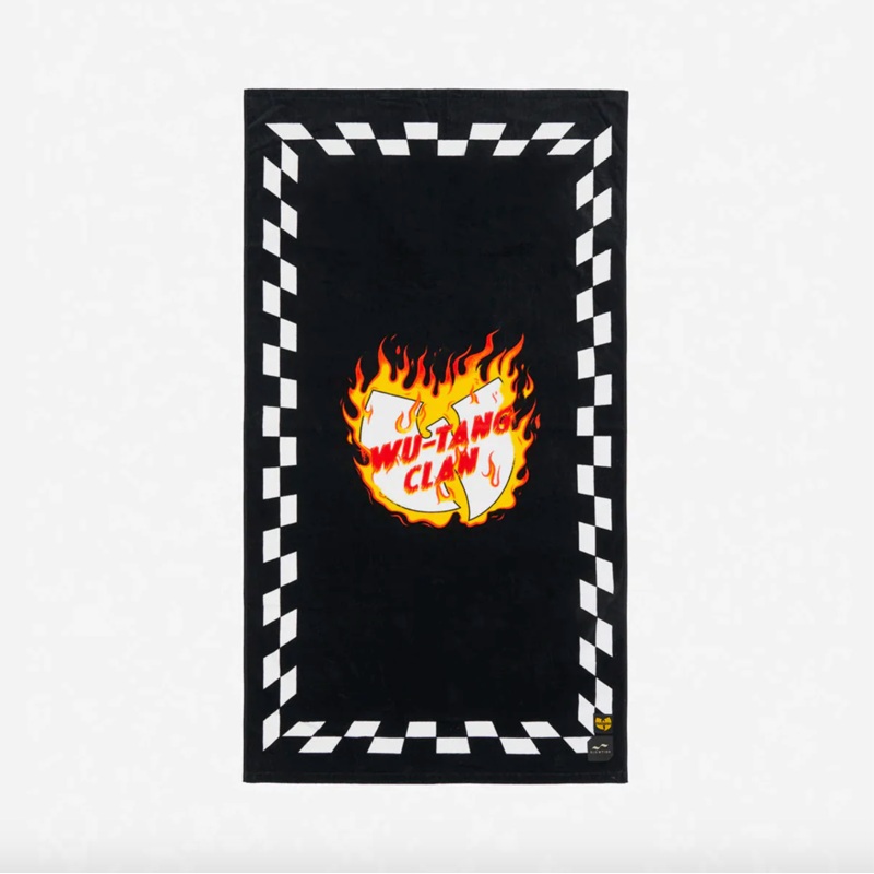 Slow Tide Blocks On Fire Towel