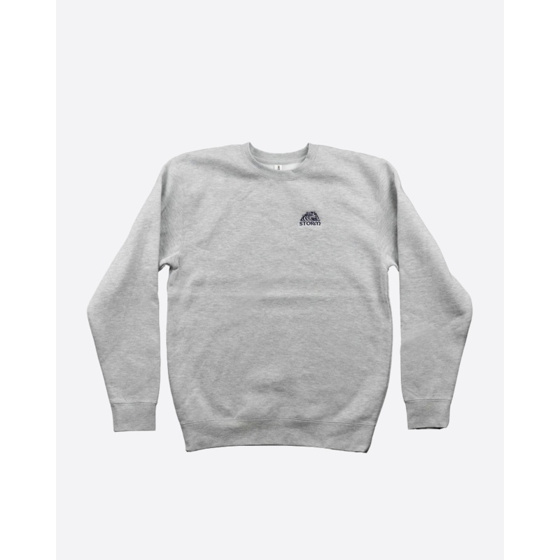 Storm Classic Wave Crewneck - Grey