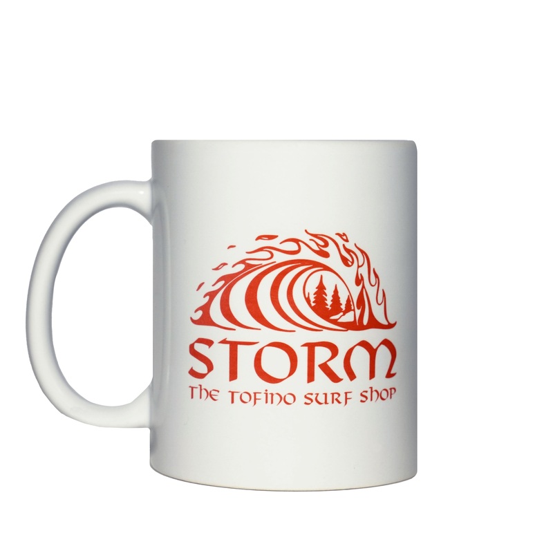 Storm Classic Wave Mug - White/Red