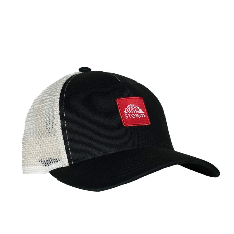 Storm Classic Wave Square Trucker Hat Kids Fit