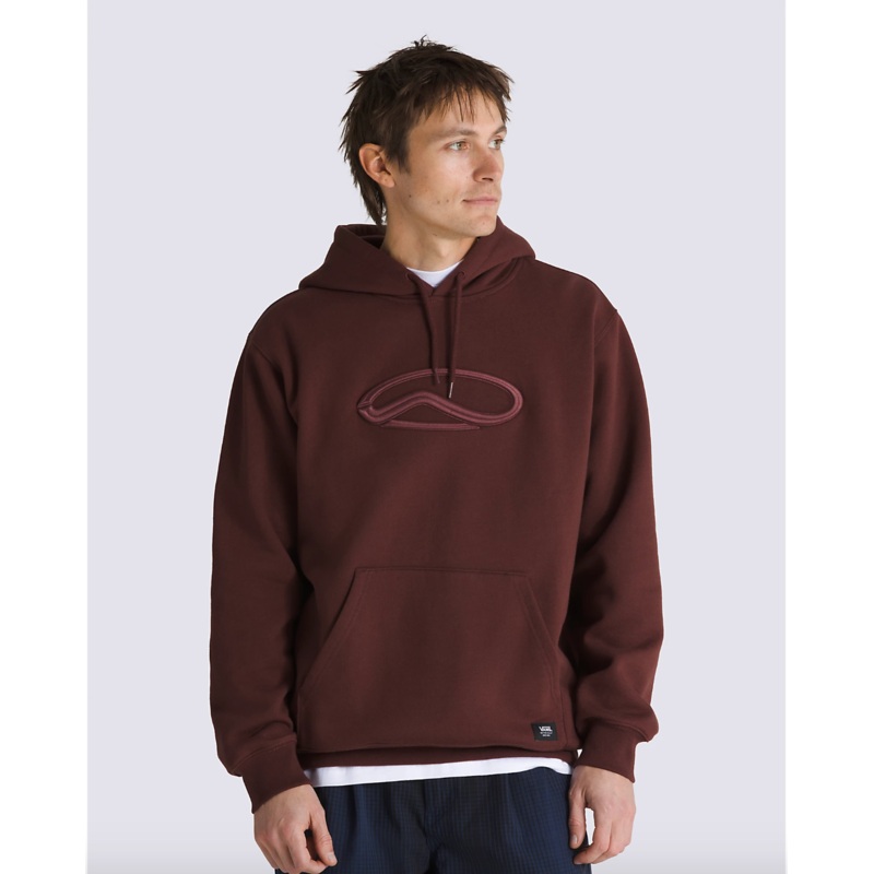 Vans Oval Loose Fleece Pullover - Bitter Chocolate