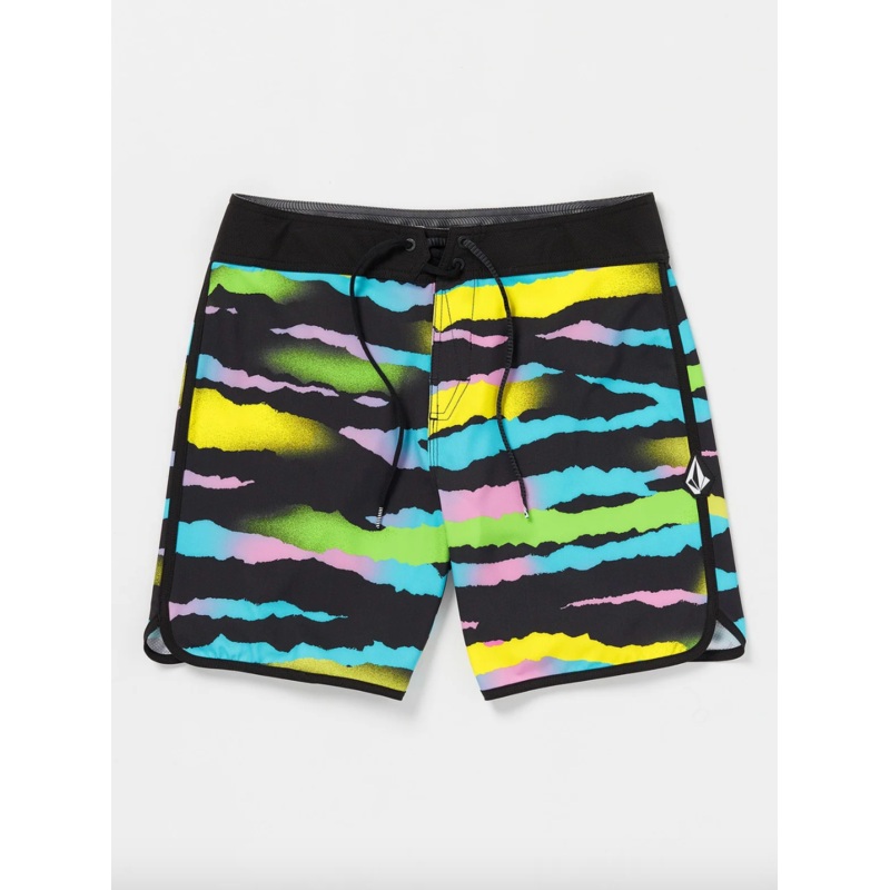 Volcom Zebra Shield Scallop Boardshorts