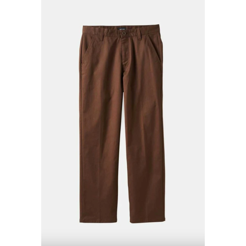 Brixton Choice Chino Relaxed Pant - Pinecone Brown