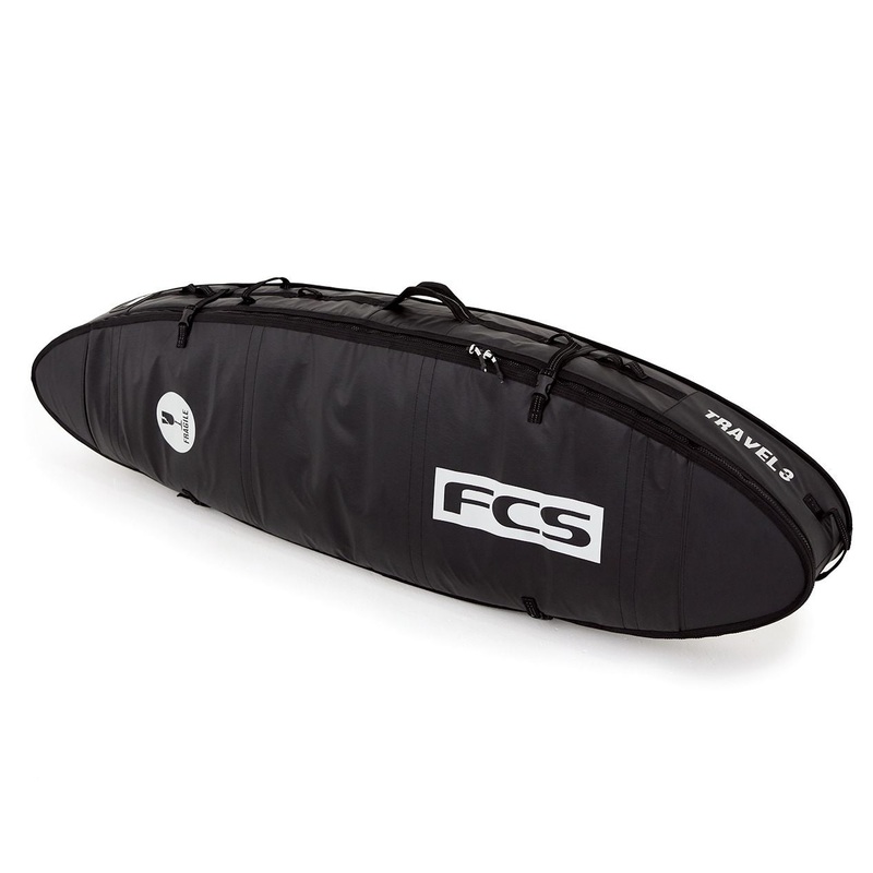 FCS Travel 3 Funboard Wheelie Bags