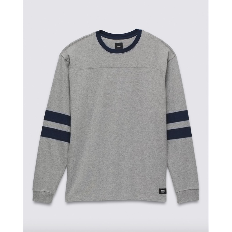 Vans Sanders Varsity LS Knit - Pewter/Dress Blue