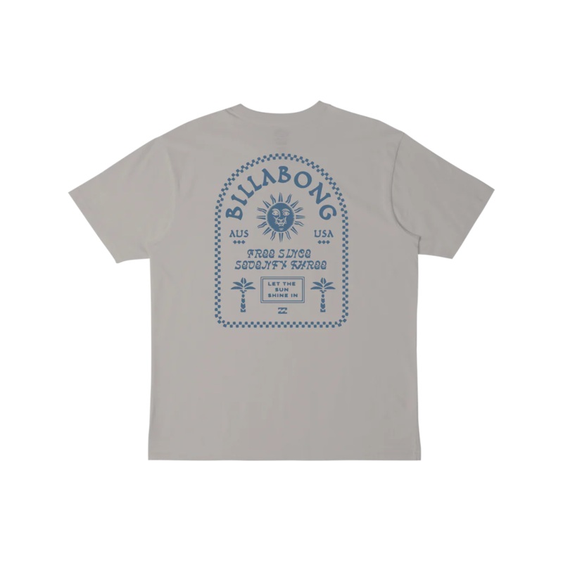 Mens Billabong Portal Tee - Stone