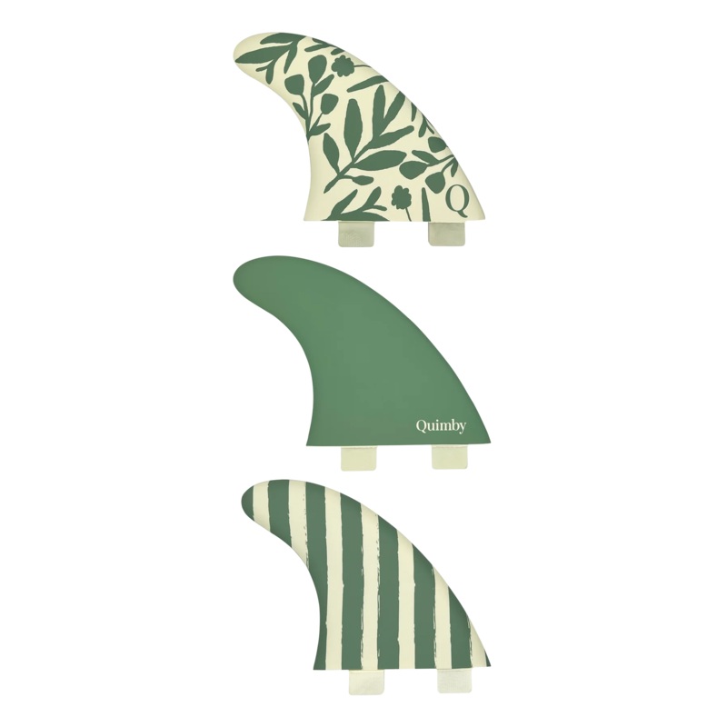 Quimby Botanical Thruster Fins - FCS