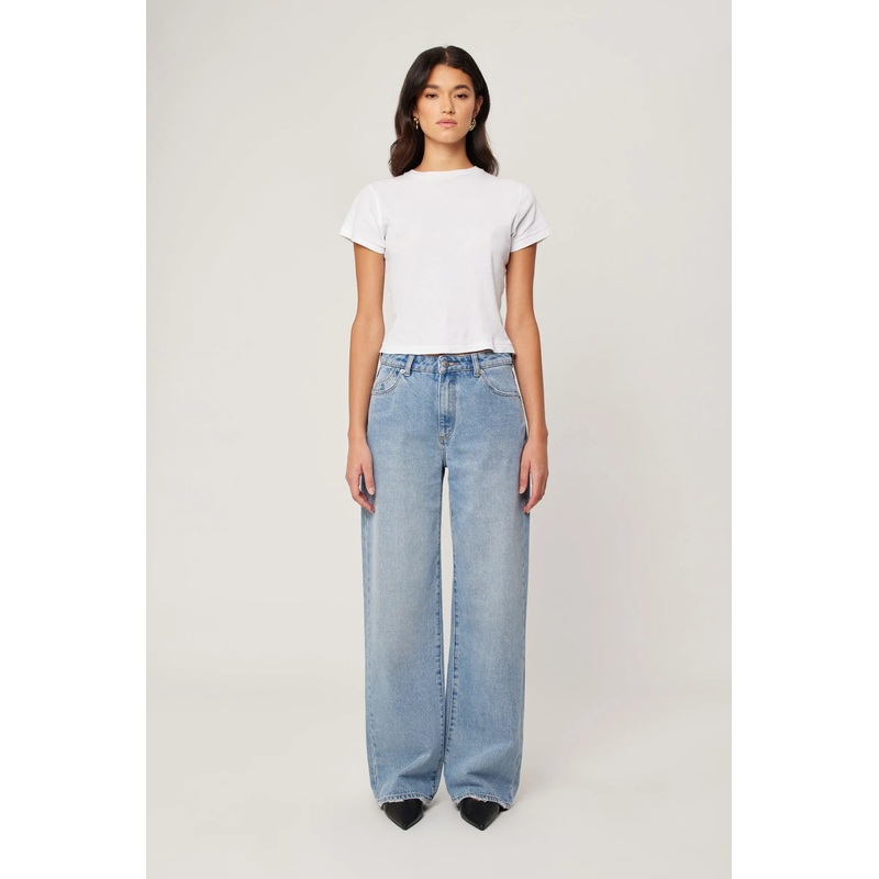 Rollas Kate Baggy 90's Blue Denim