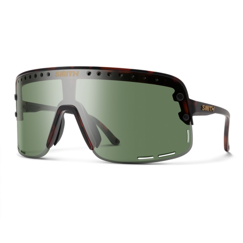 Smith Ultralite Matte Tortoise ChromaPop Gray Green Sunglasses