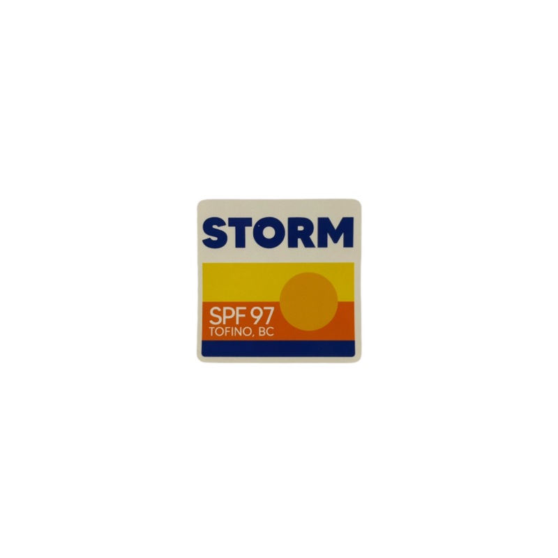 Storm Coppertone Sticker