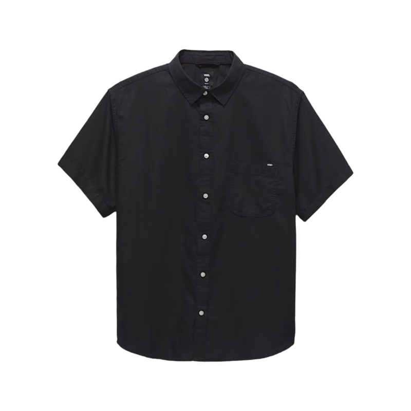 Vans Lawson Solid S/S Woven Button Up - Black