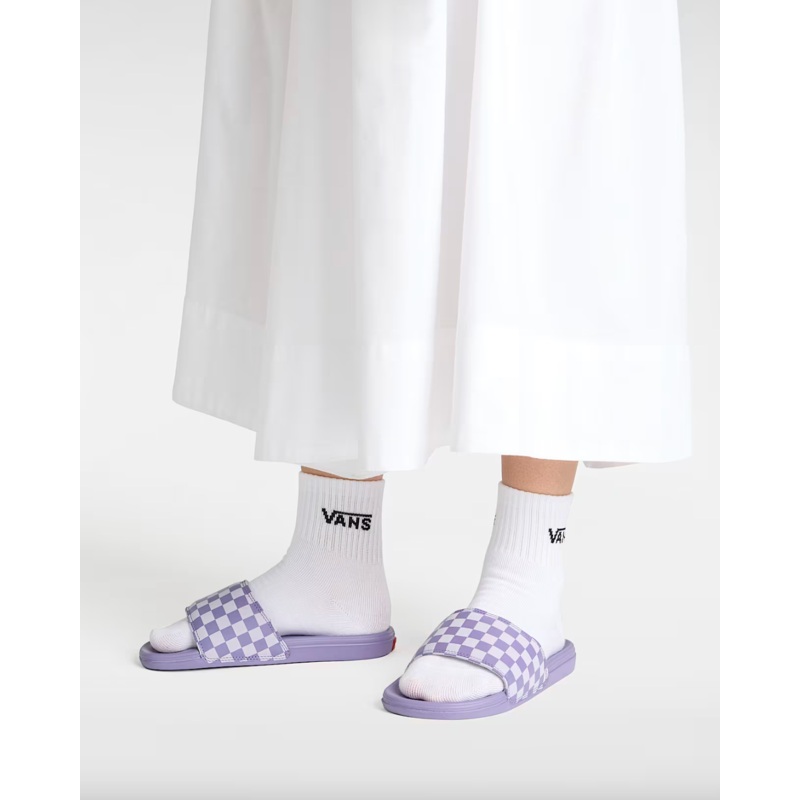 Vans MTE La Costa Checkerboard Slide-On - Purple Haze