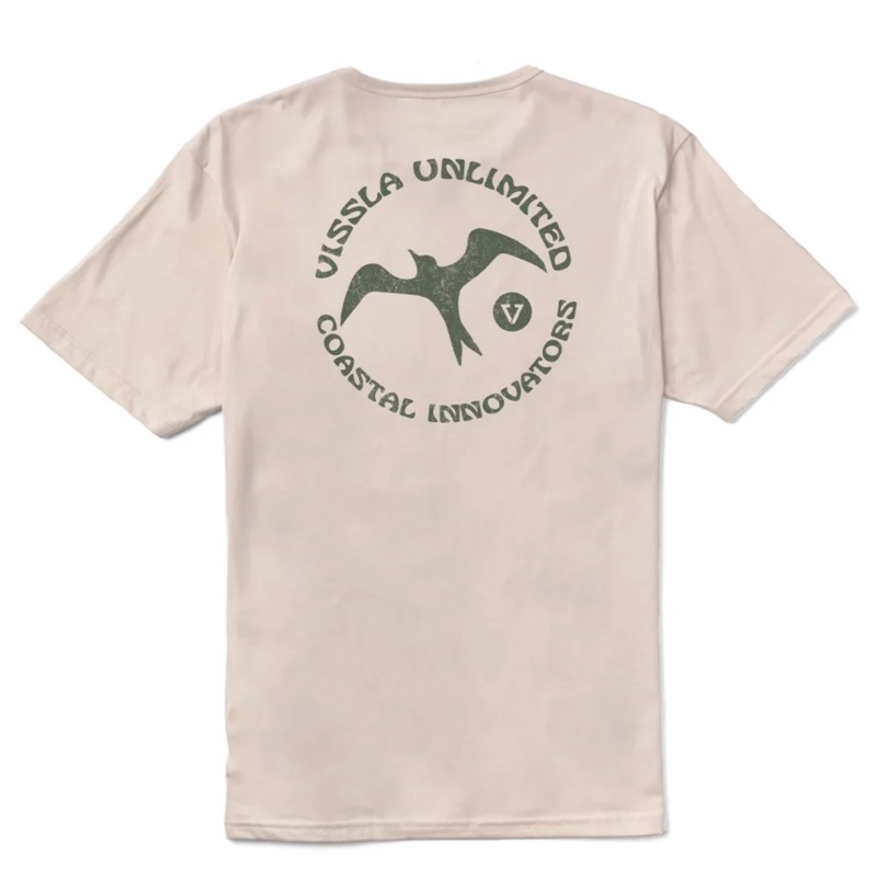 Vissla Coastal Innovators Organic Tee - Bone