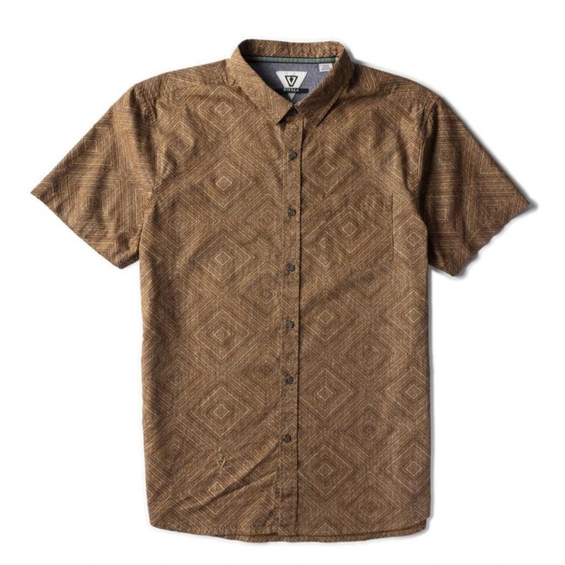 Vissla Diamond Head Eco S/S Shirt - Husk