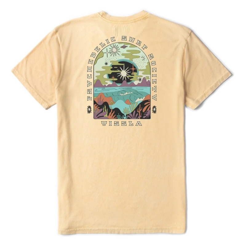 Vissla Lucid Dreams Cosmic Wash Tee - Ale