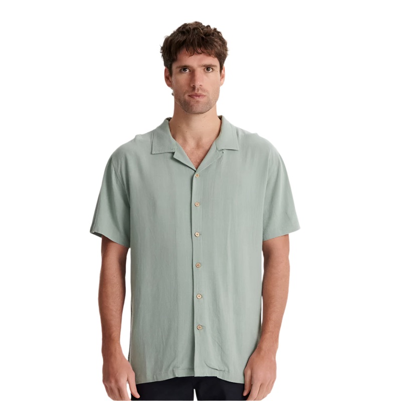 TCSS Ernie Resort Shirt - Seagrass