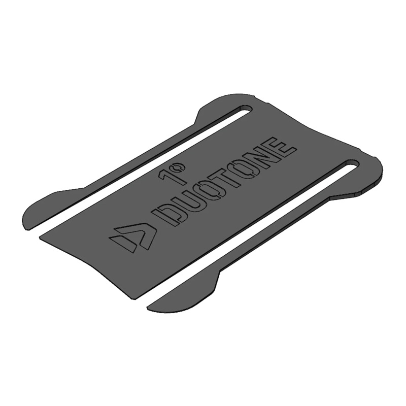 DTF-Foil Spare Plate Shim 1 degree