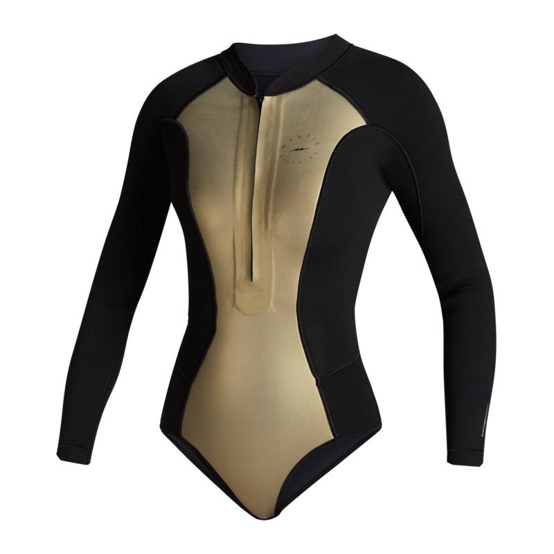 Mystic Sway Longarm Super Shorty 2/2mm Fzip Women 'Black Serie'