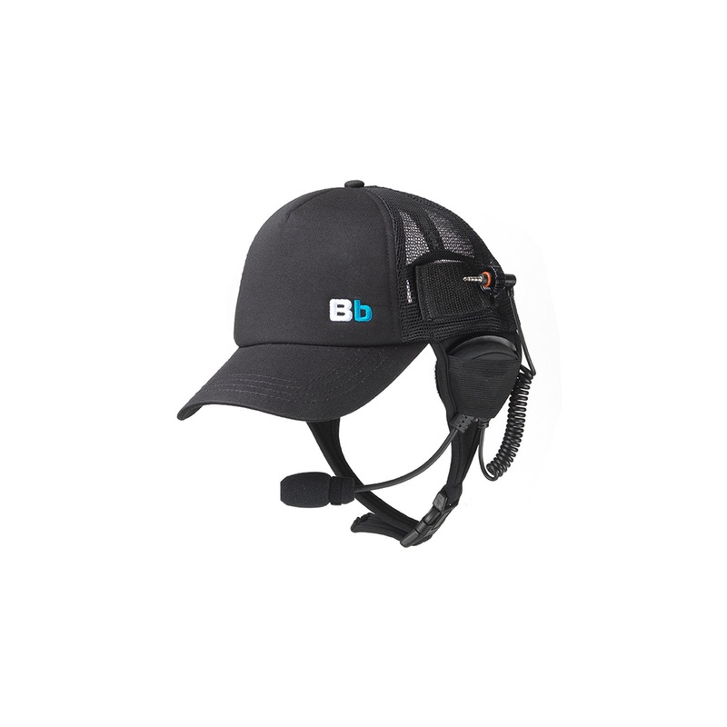 Casquette avec micro et couteur
