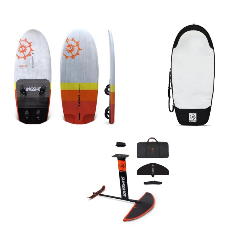 Wizard 125L + Hover Glide FWind V3  Windsurf foil / Wingfoil Package