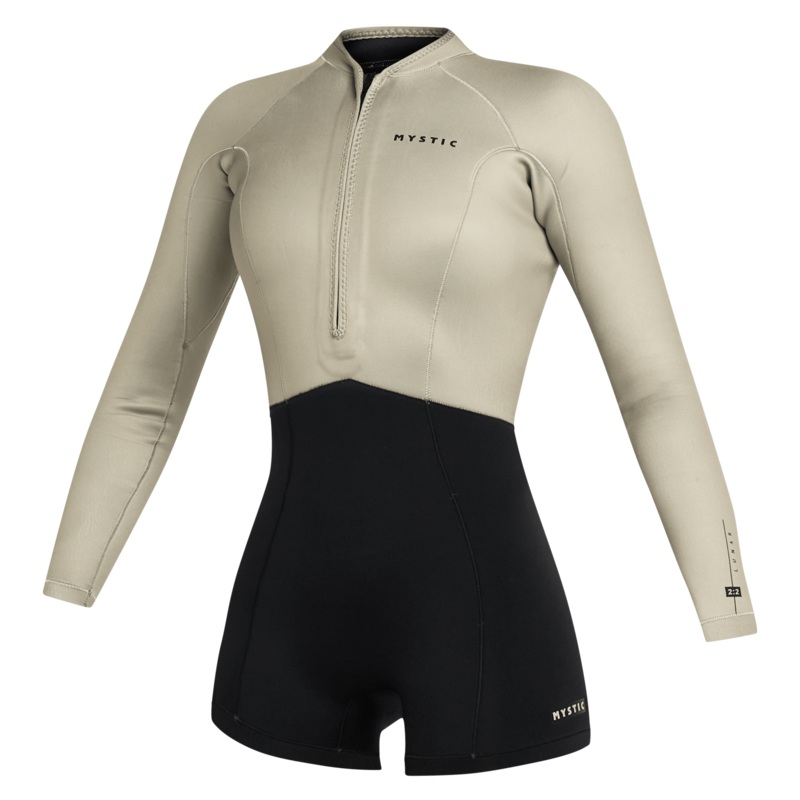 Lunar Longarm Shorty 2/2mm Fzip Women