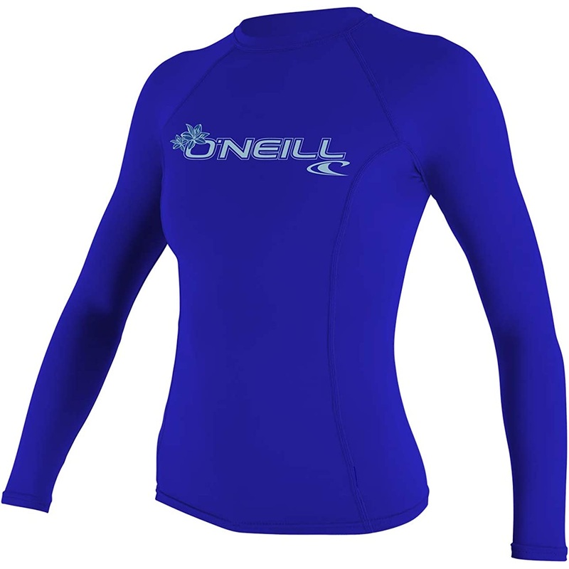 WOMEN'S BASIC 50+ LONG SLEEVE RASH GUARD