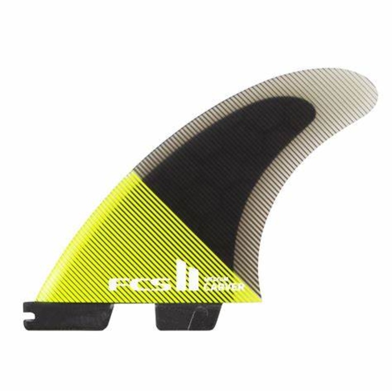 FCS II Carver PC Large Acid/Black Tri Retail Fins
