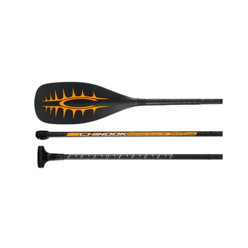 SUP Paddles Stroke 96 3-Piece Break Down-Carbon Traveler