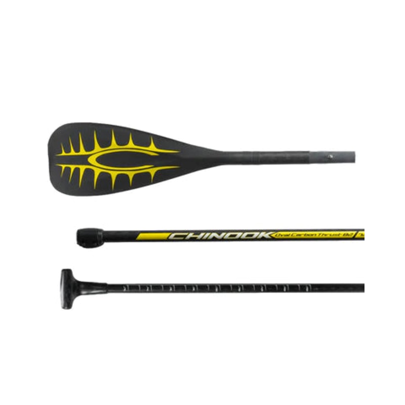 Thrust 82 Traveler 3 piece Adjustable Carbon SUP Paddle with ABS Edge